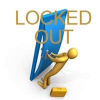 Locked out